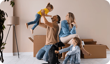 Família feliz